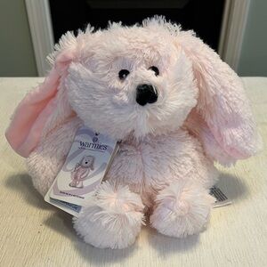 NWT Warmies Full Size Pink Bunny Heat or Cool Weighted Stuffed French Lavender